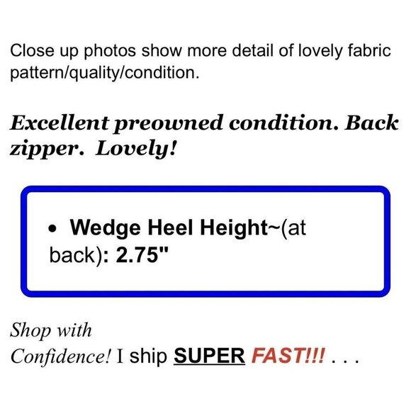 Catherine Malandrino Sz 8 Brown Faux Leather Perforated Lace Up Wedge Sandals - Picture 2 of 10